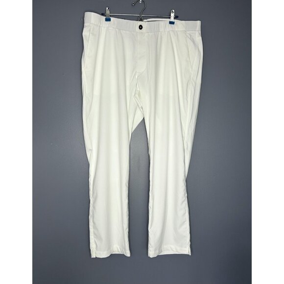 Under Armour Showdown Golf Pants Mens 42x30 White Straight Performance 1309545 - Picture 2 of 16
